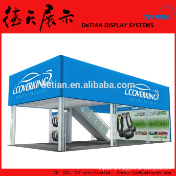 Stand de construtores de estandes cabine padrão modular sistema de exibição de exposições